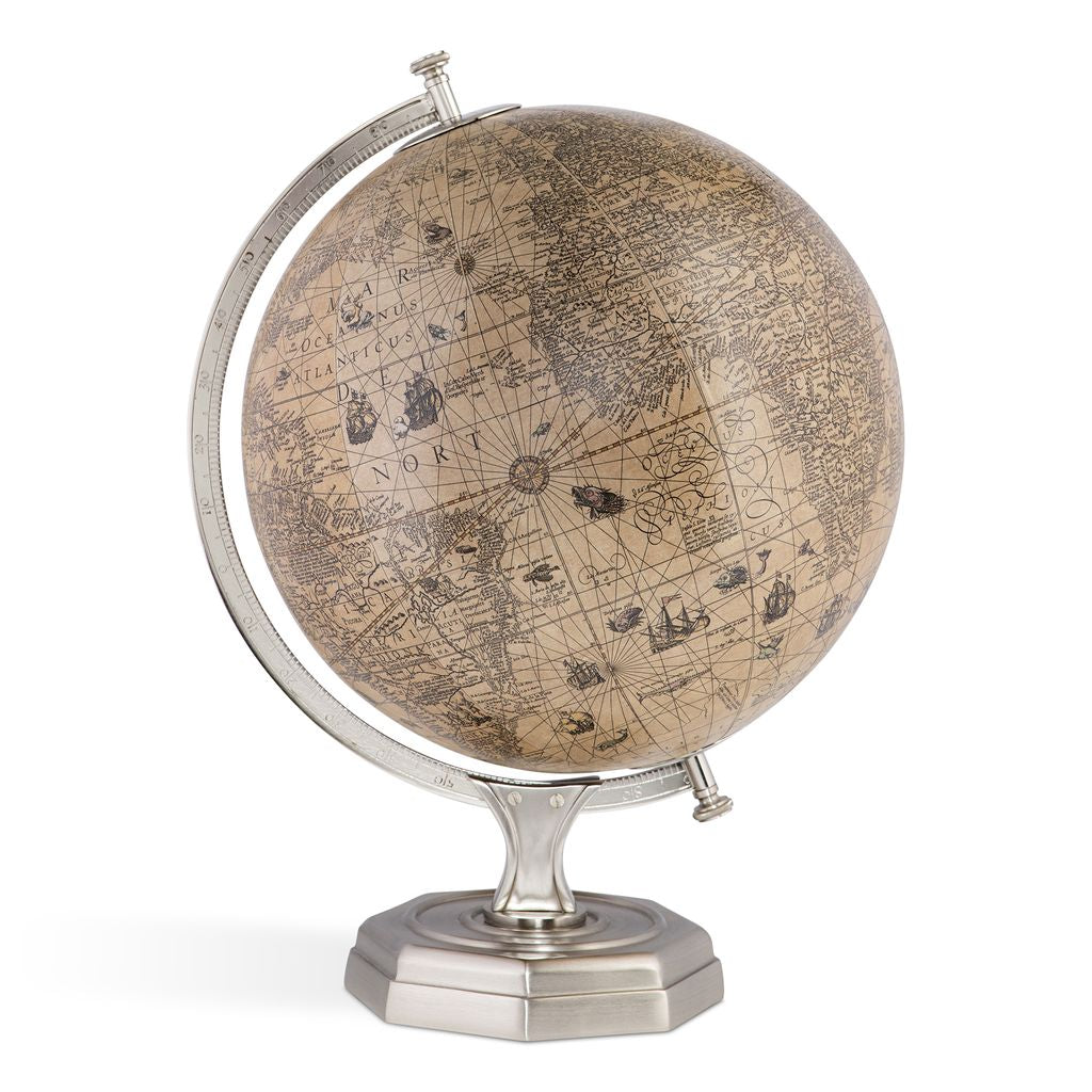 Autentické modely Hondius Vintage Half Globe