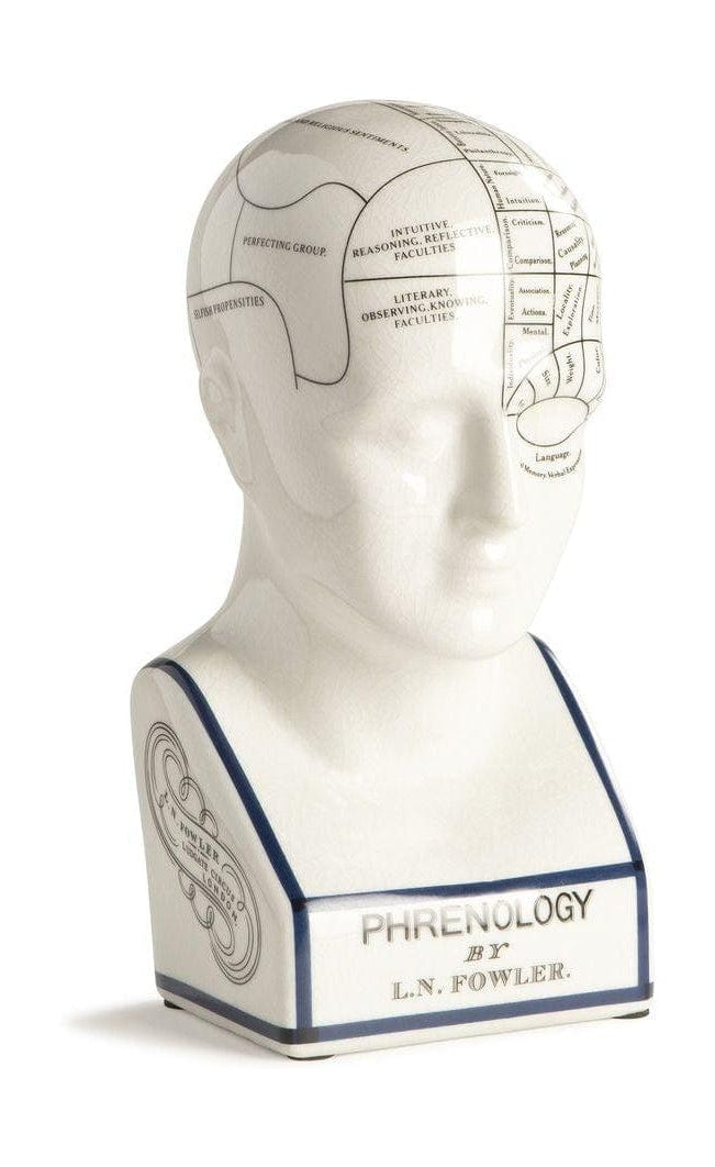 Autentická modely frenologická hlava