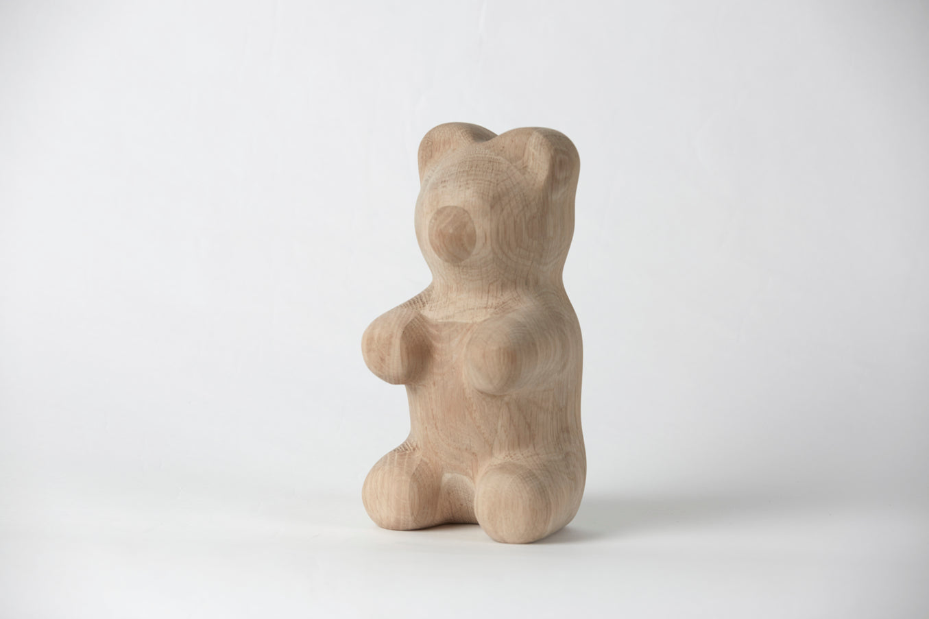 Dětský gumový medvěd dekorativní postava dub, velký