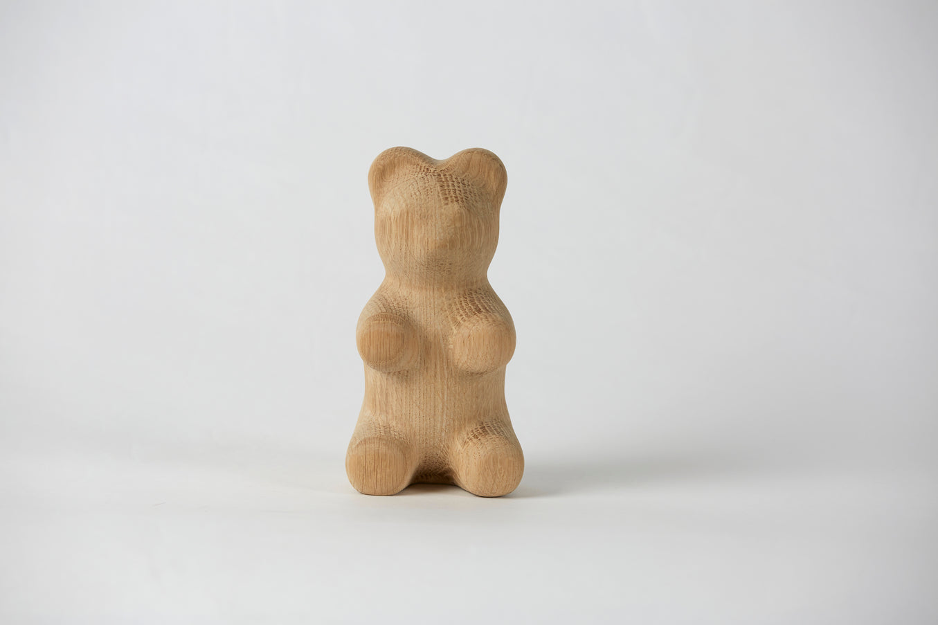 Dětský gumovitý medvírový dub dekorativní postava, malá
