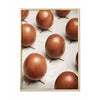 Plakát vajec v mosazi, mosazný barevný rám, A5