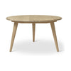 Konferenční stolek Carl Hansen CH008 Ø78 cm, mýdlový dub