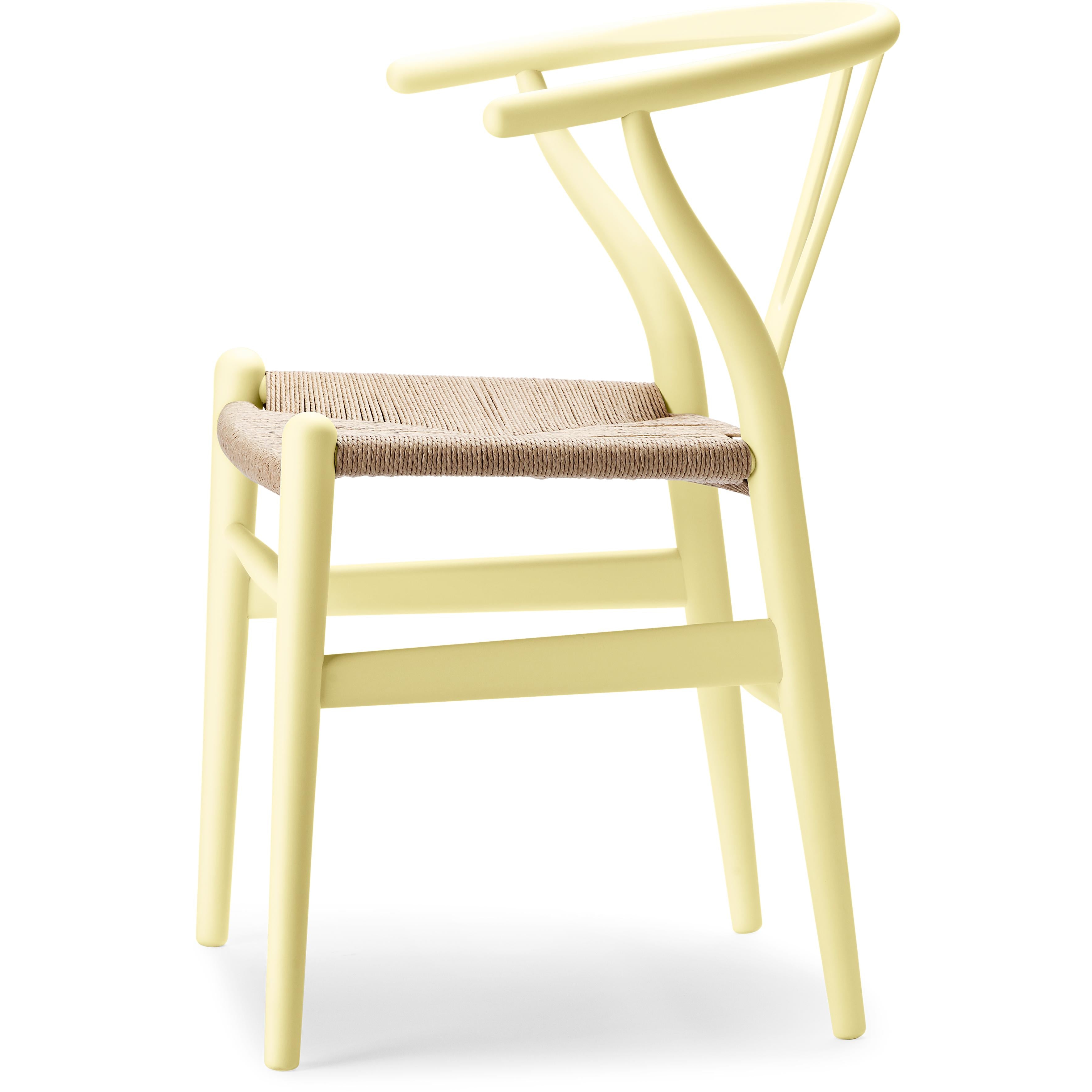 Carl Hansen CH24 WISHBONE Chair Chair Special Edition, Natural Cord/Soft Hollyhock