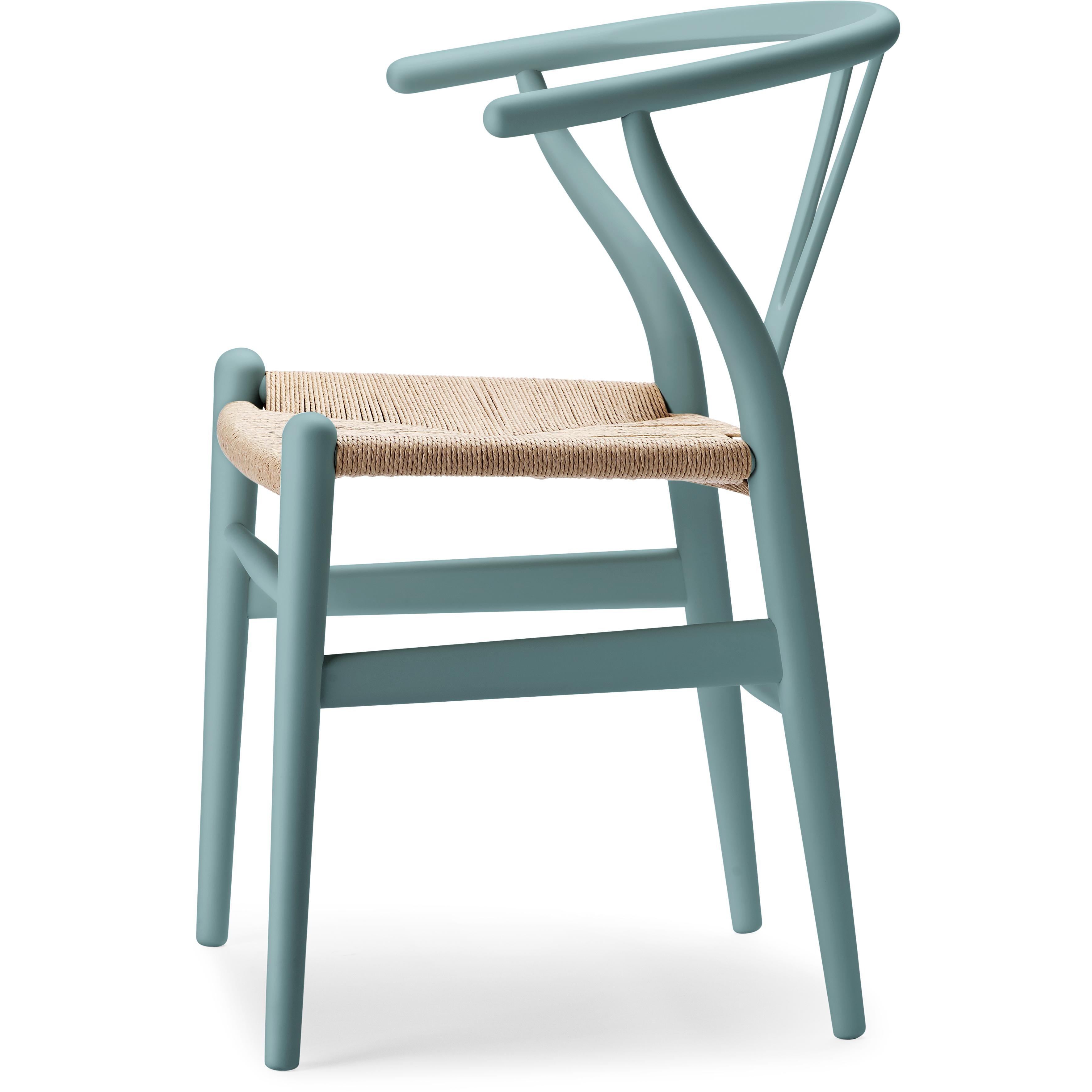 Carl Hansen CH24 Soft Wishbone Chair Special Edition, Pewter