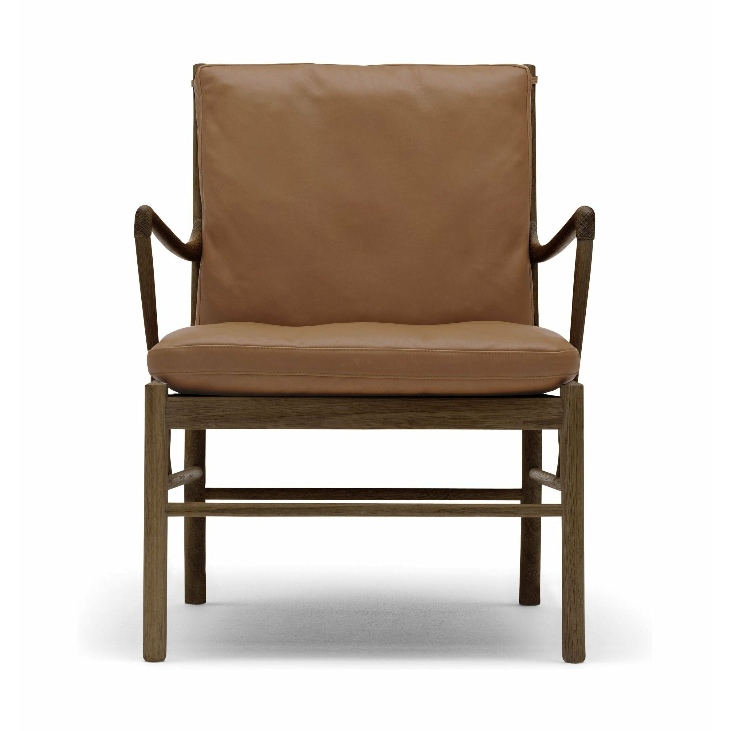 Carl Hansen OW149 koloniální židle dubový kouřový barevný olej, Thor 307