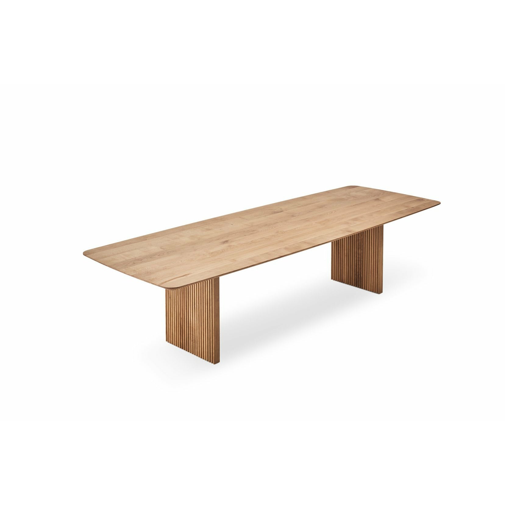 DK3 deset jídelních stolů divoký dub, 300x105 cm