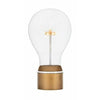 Žárovská žárovka Flyte Edison, Single, Gold