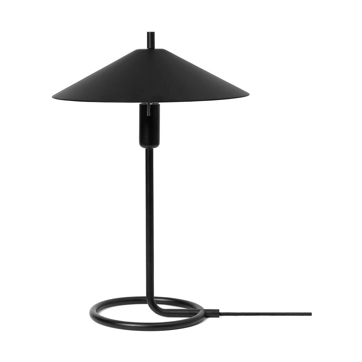 Ferm Living Filo stolní lampa, černá/černá