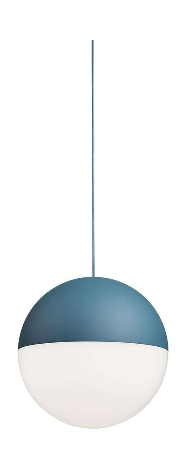 Flos String String Light Ball Head Přívěsek 12 m, modrá