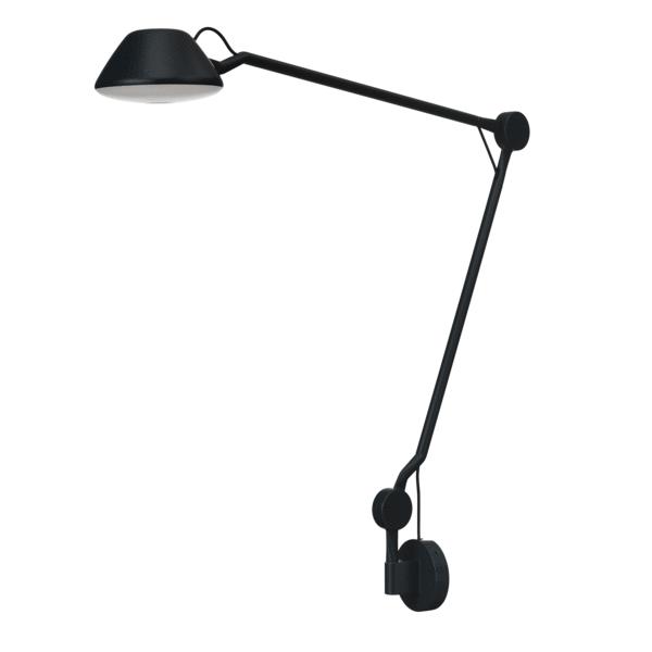 Nástěnná lampa Fritz Hansen AQ01, černá