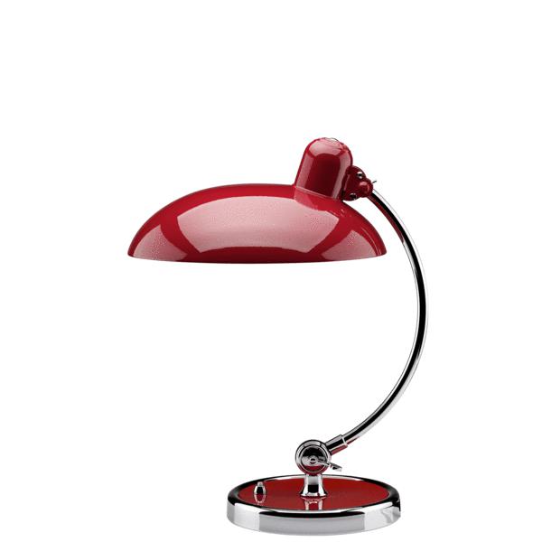 Fritz Hansen Kaiser Idell stolní lampa červená, Ø28 cm