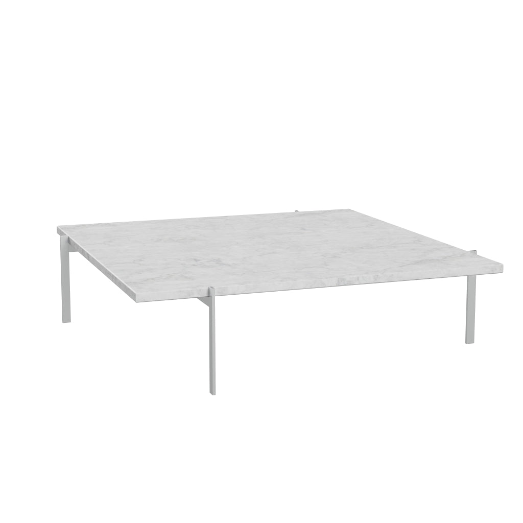 Fritz Hansen Pk61 Konferenční stolek 120 cm, bílý mramorový matný leštěný