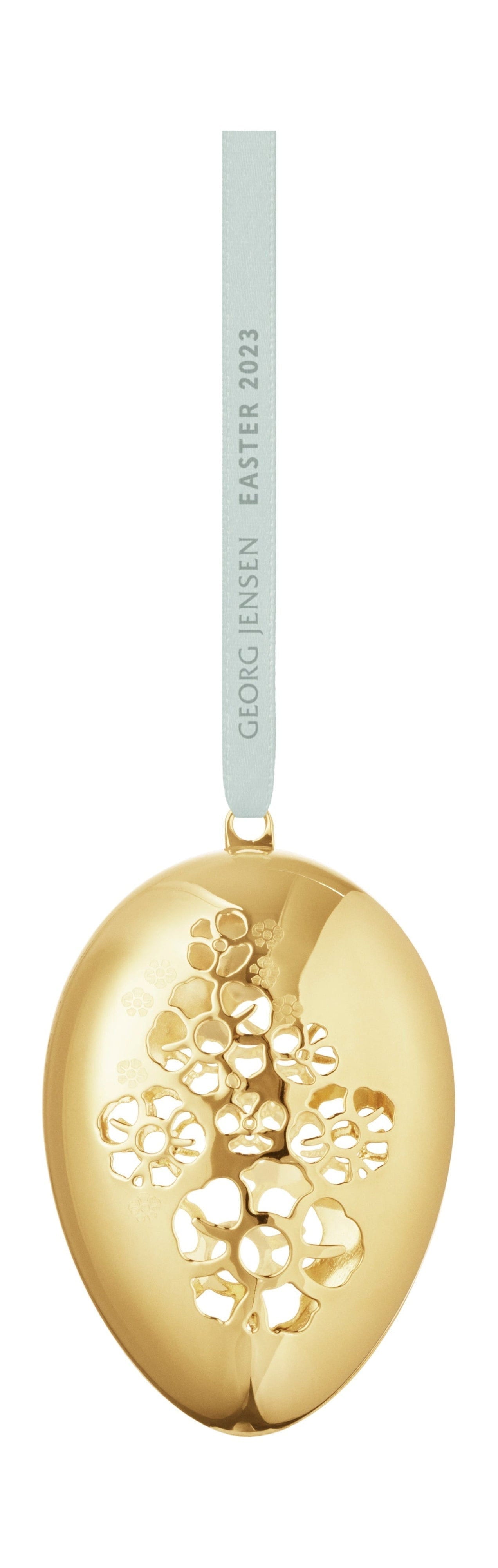 Georg Jensen Velikonoční vajíčko Ornament Gold 2023