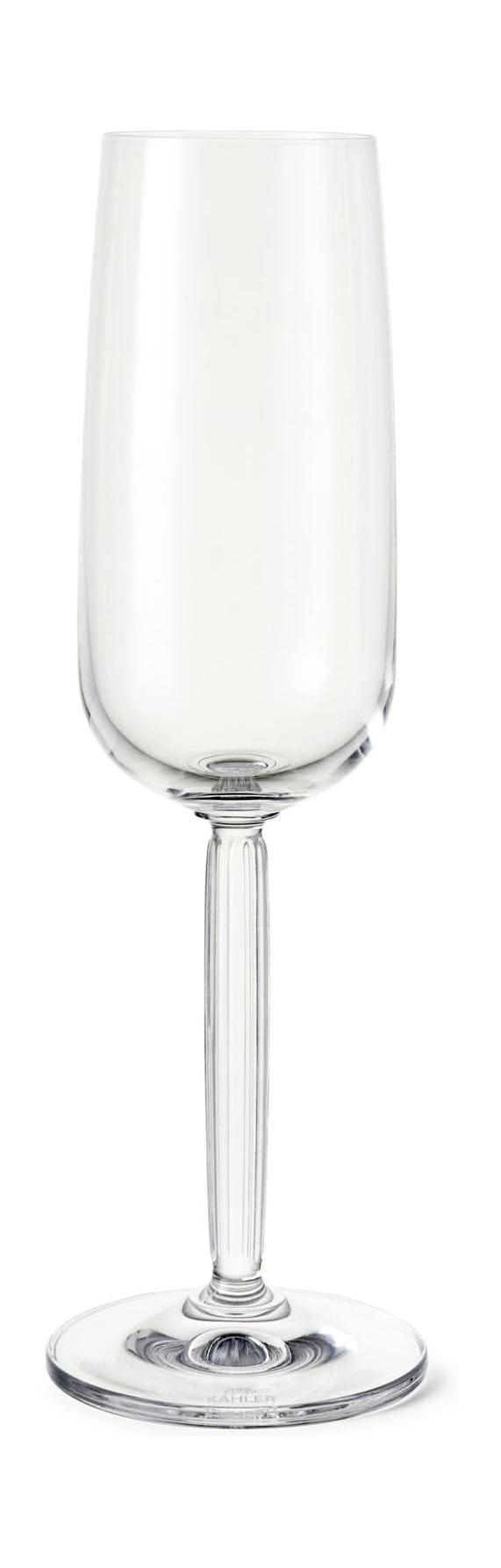 Kähler Hammershøi Champagne Glass sada 240 ml, čistá
