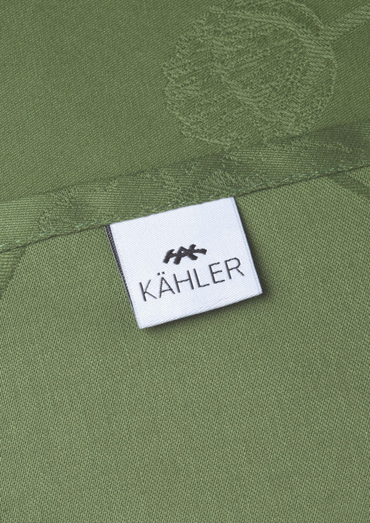Kähler Hammershøi Poppy tkanina ubrousek 4 p cs. 45x45 cm, zelená