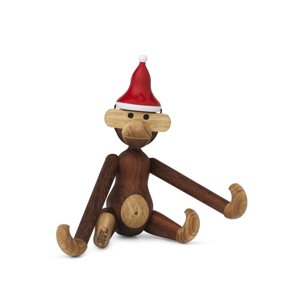 Kay Bojesen malá opice vč. Santa's Cap