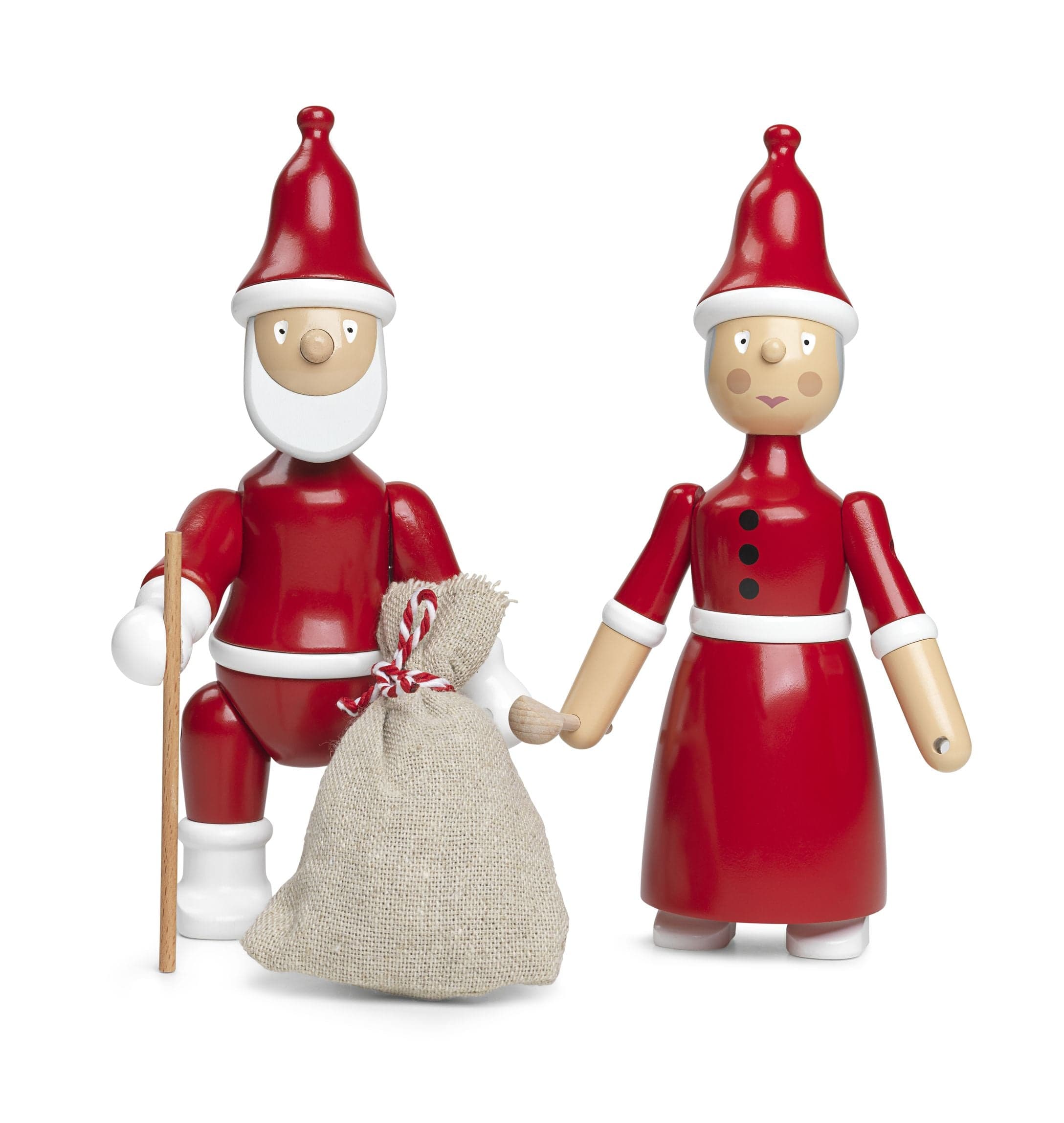 Kay Bojesen Santa Claus a paní Santa, set