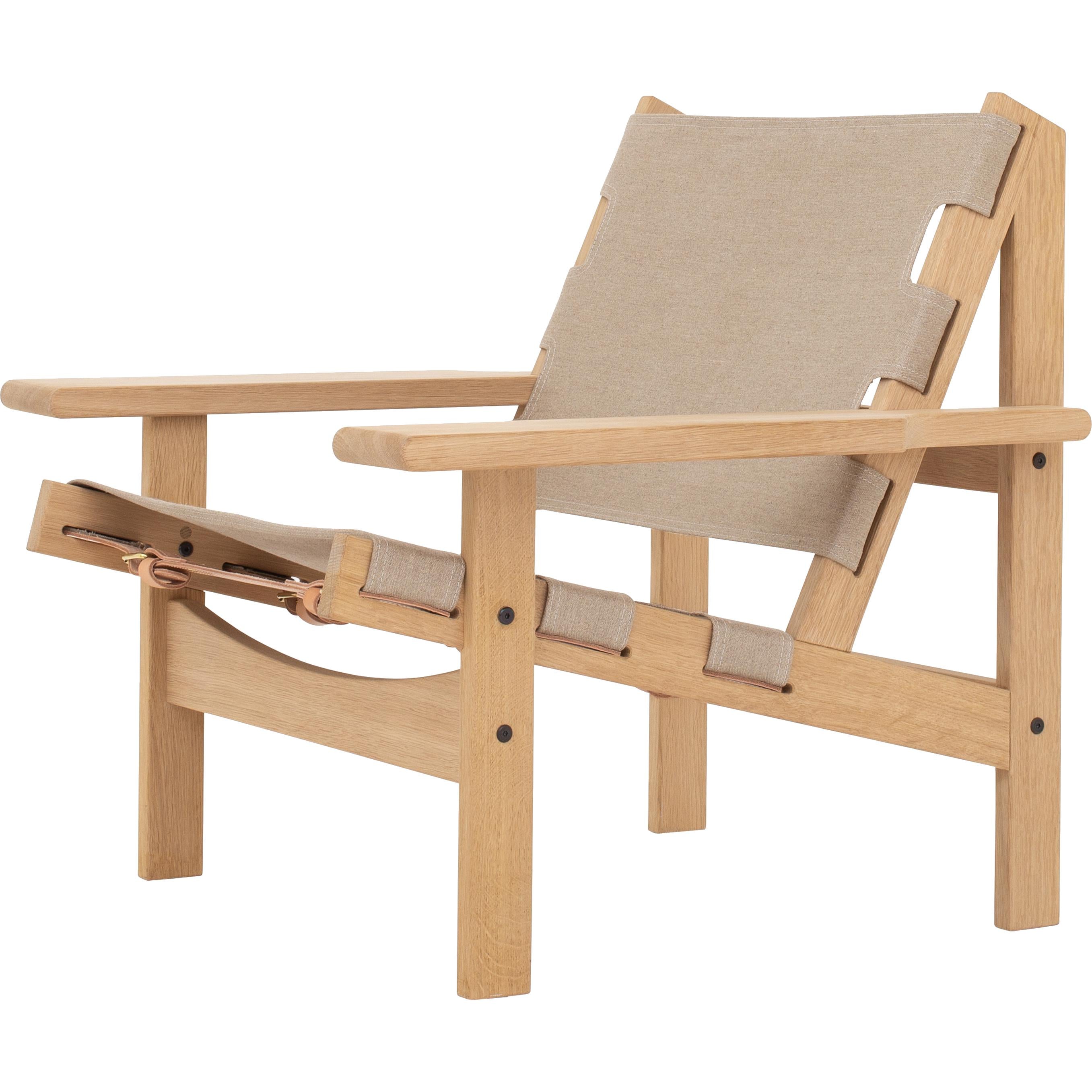 Klassik Studio Kø Hunting Chair Oak Soap, plátno