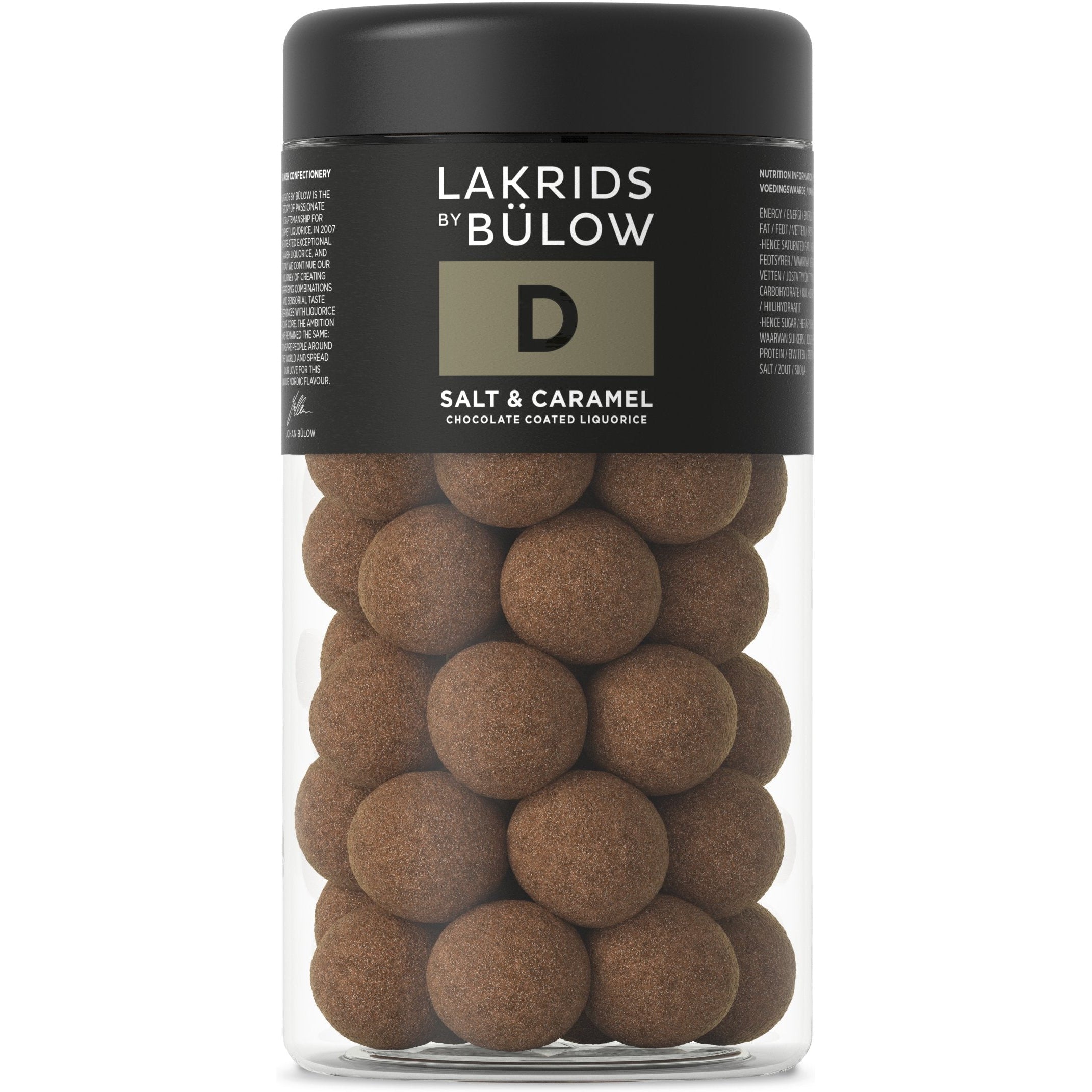 Lakrids od Bülow Black Box - C&D, 530 gramů