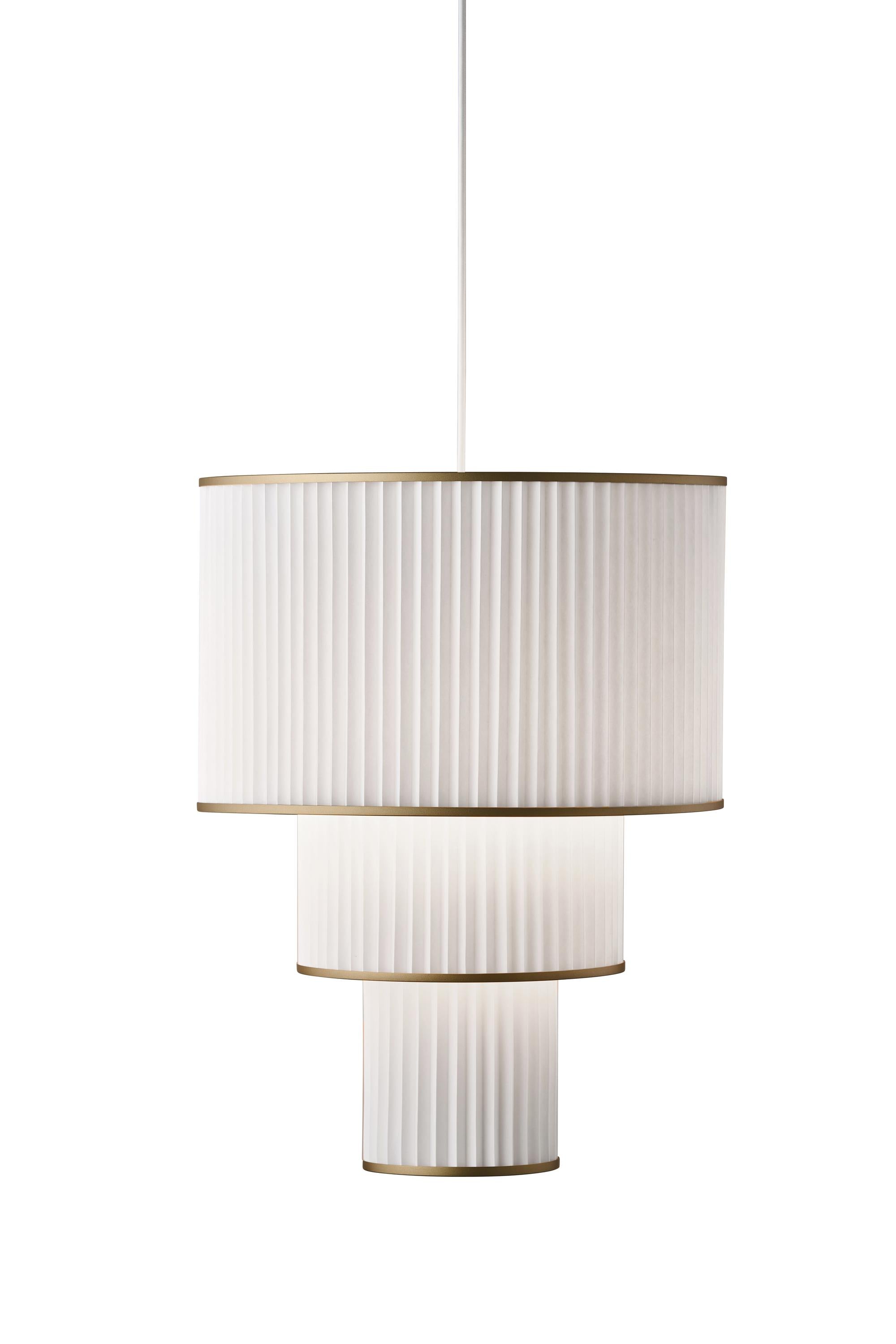 LE Klint Plivello Suspension Lamp Golden/White se 3 odstíny (S M L)