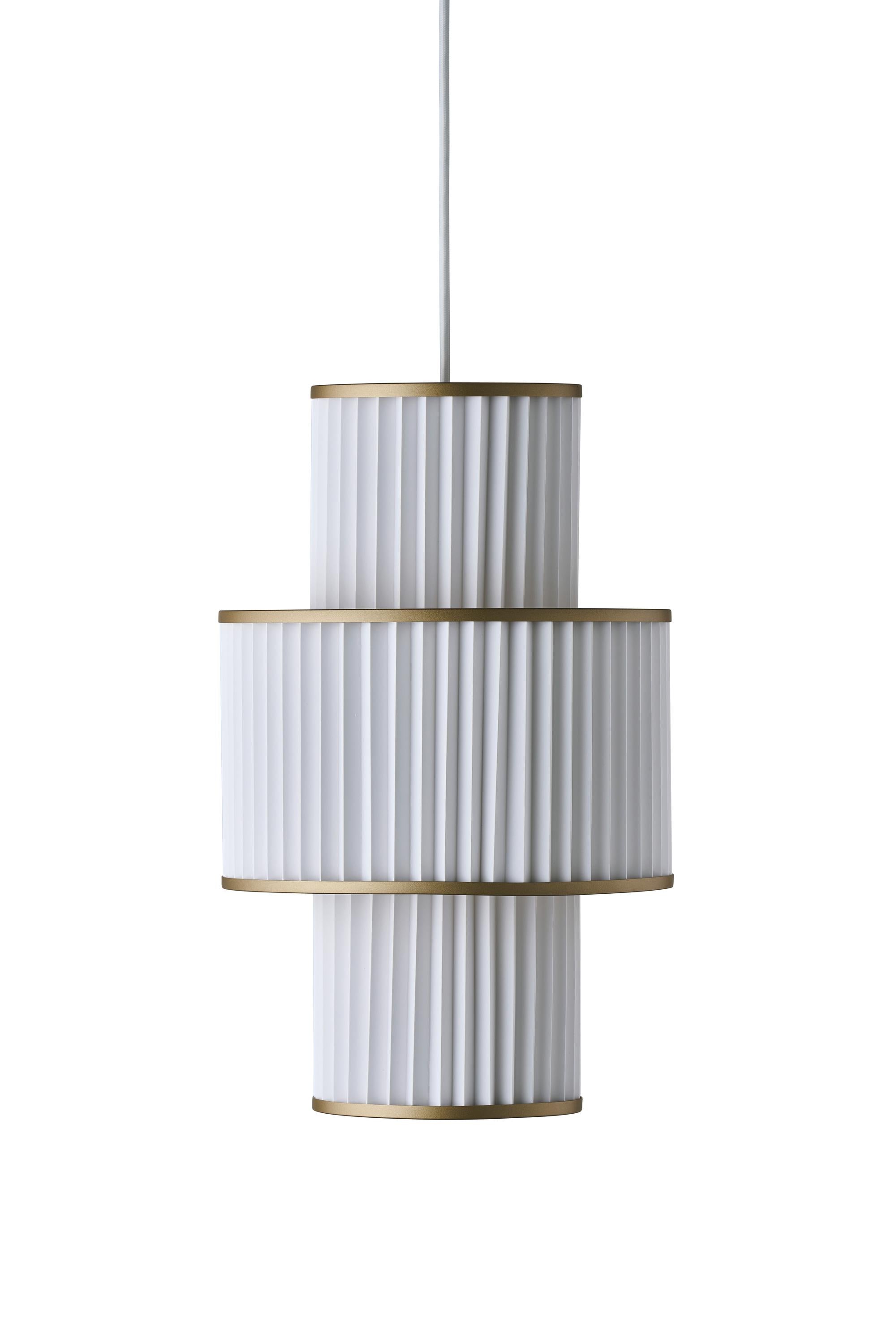 LE Klint Plivello Suspension Lamp Golden/White se 3 odstíny (S M S)