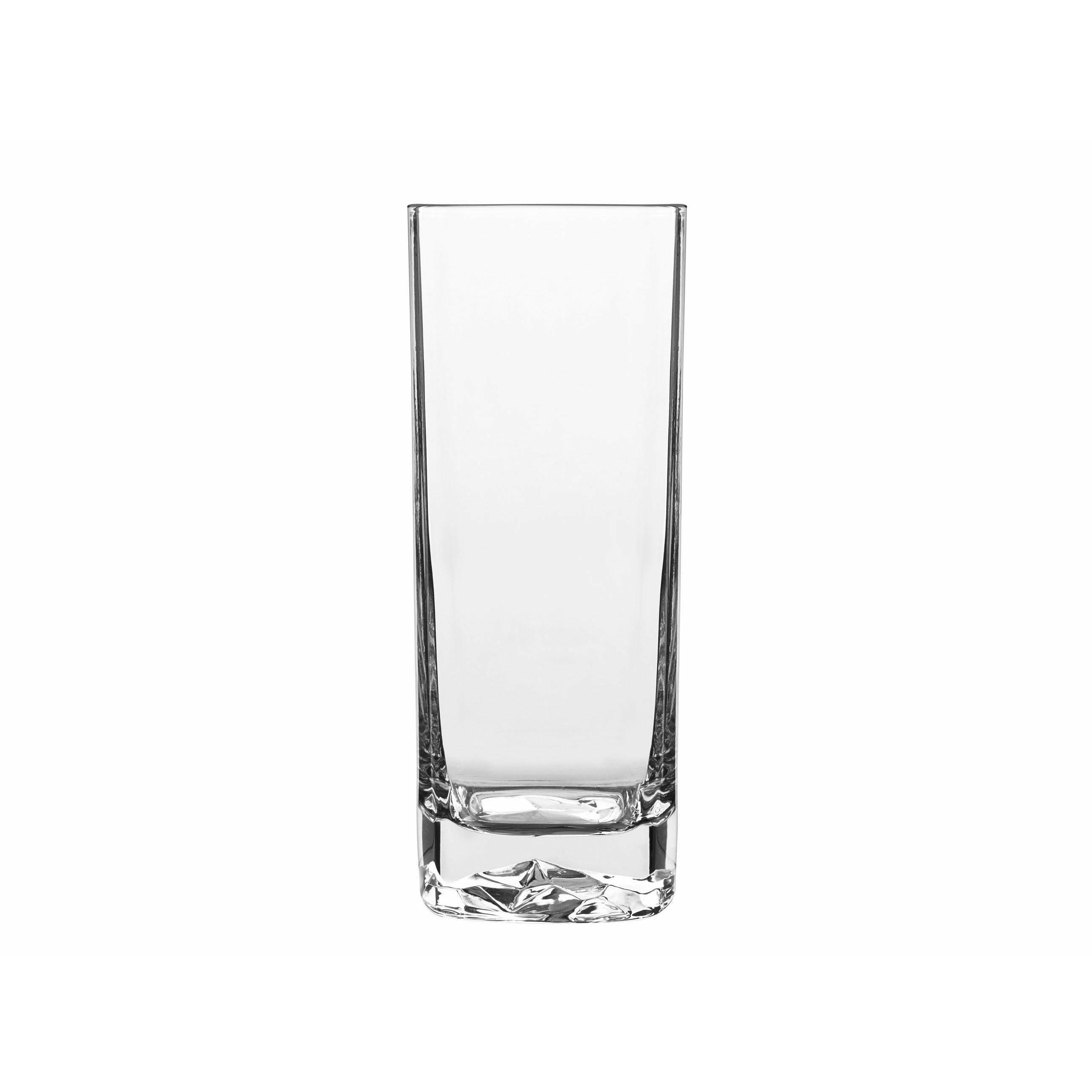 Luigi Borlioli Strauss Rocks Beer Glass/Long Drink Glass, sada 4