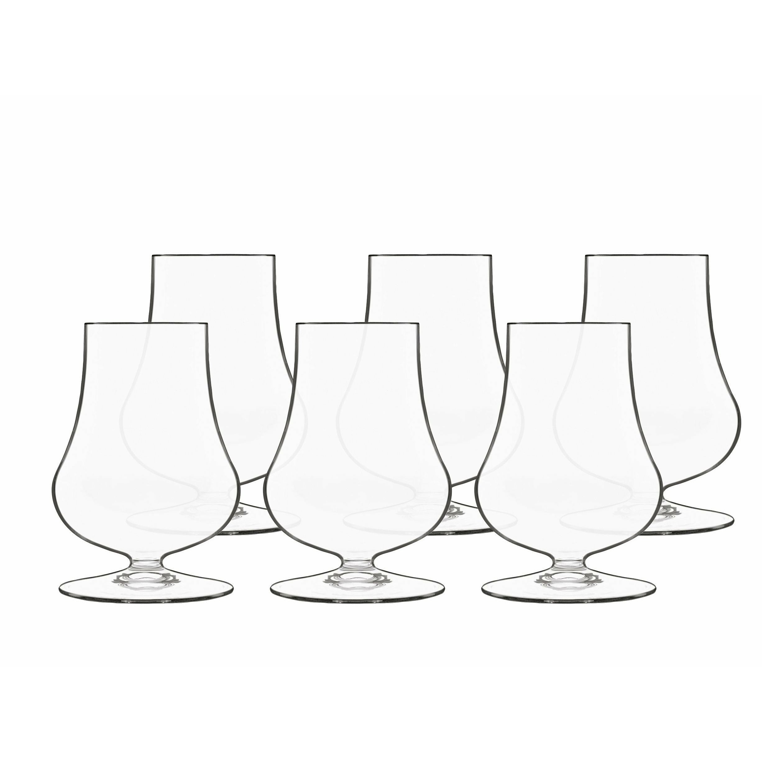 Luigi Borlioli Tenzioni Spirits Glass/Whisky Glass to Chuť, sada 6