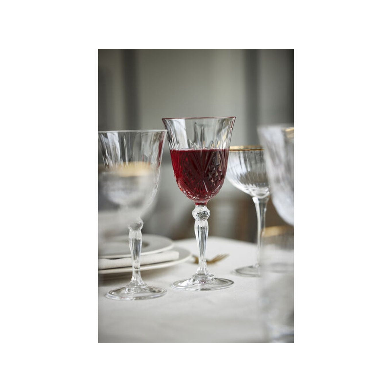 Lyngby Glas Melodia Krystal Red Wine Glass 27 Cl, 4 ks.