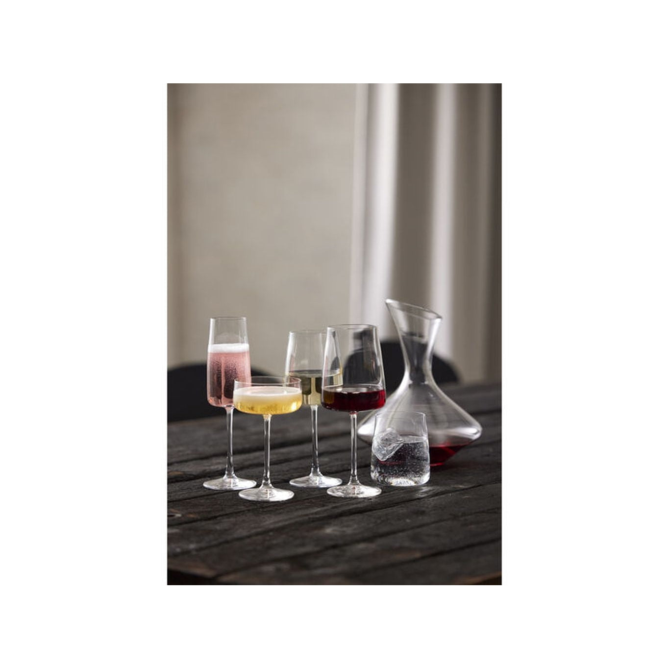 Lyngby Glas Zero Krystal Red Wine Glass 54 Cl, 4 ks.