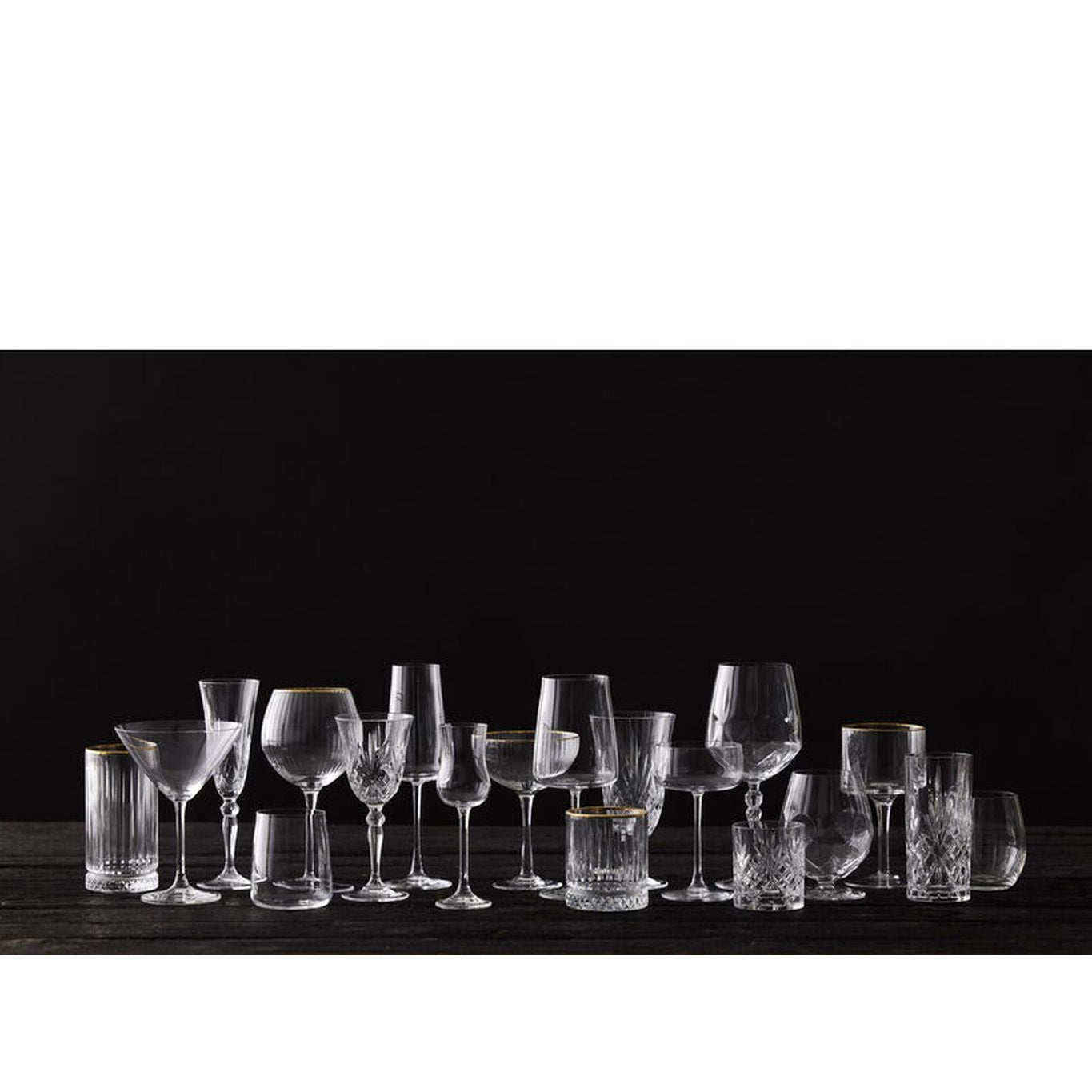 Lyngby Glas Zero Krystal Water Glass 42 Cl, 6 ks.
