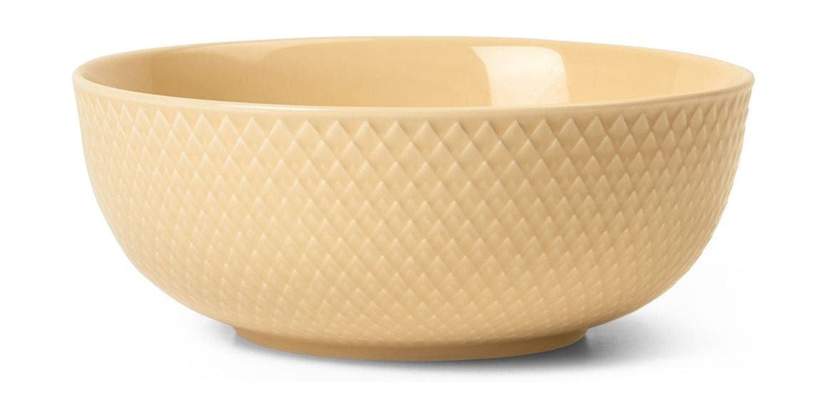 Lyngby Porcelæn Rhombe Color Bowl Ø15,5 cm, písek
