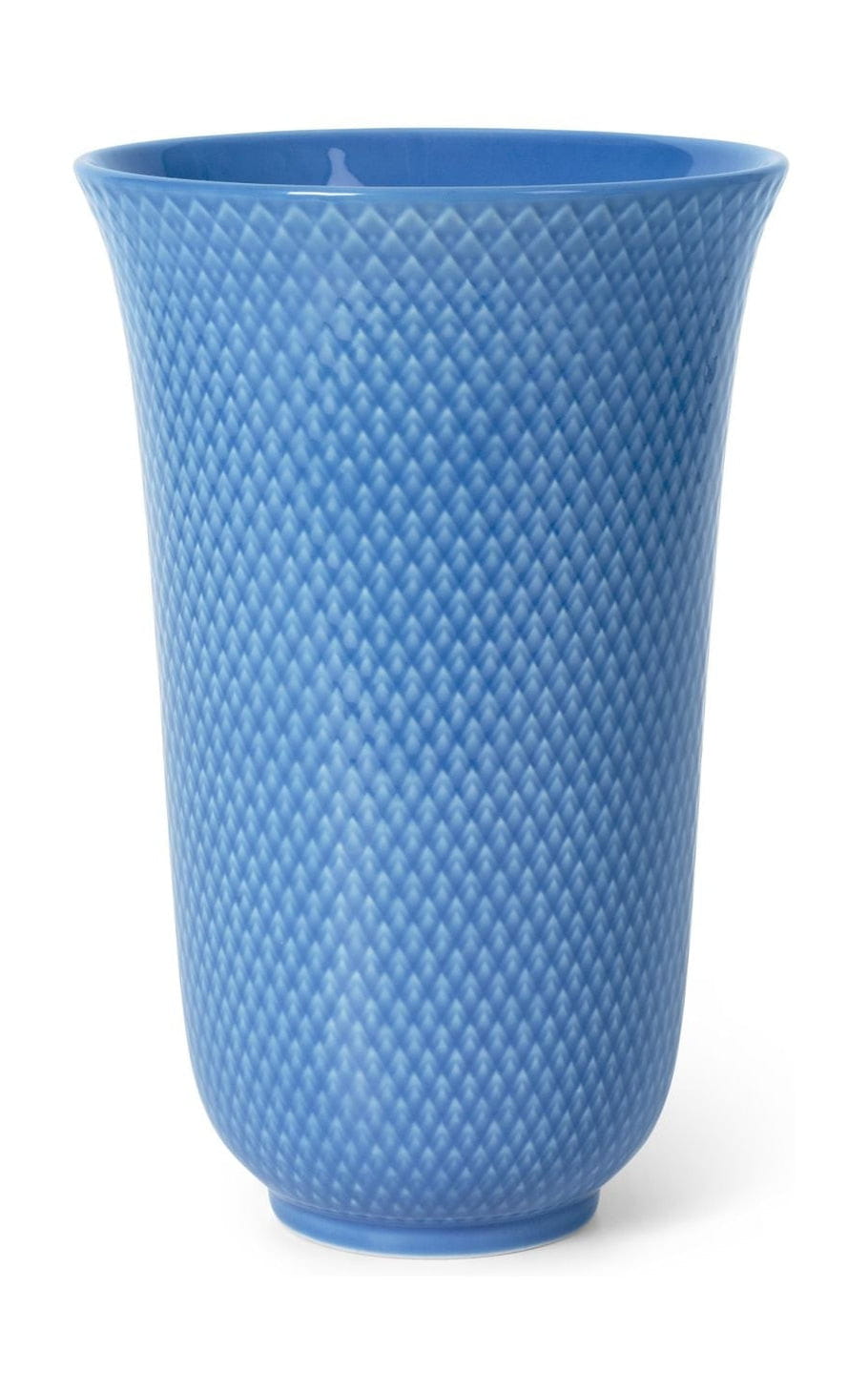 Lyngby Porcellitæn Rhombe Color Vase 20 cm, modrá
