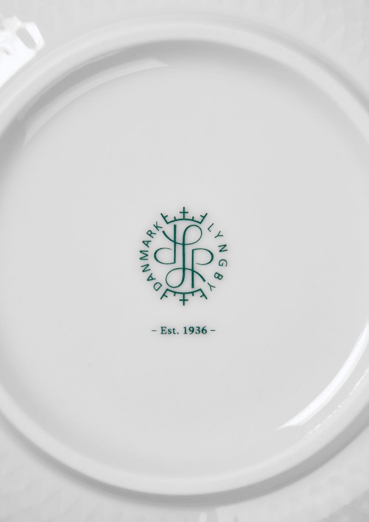 Lyngby Porcelæn Rhombe Bowl Ø15,5 cm, bílá