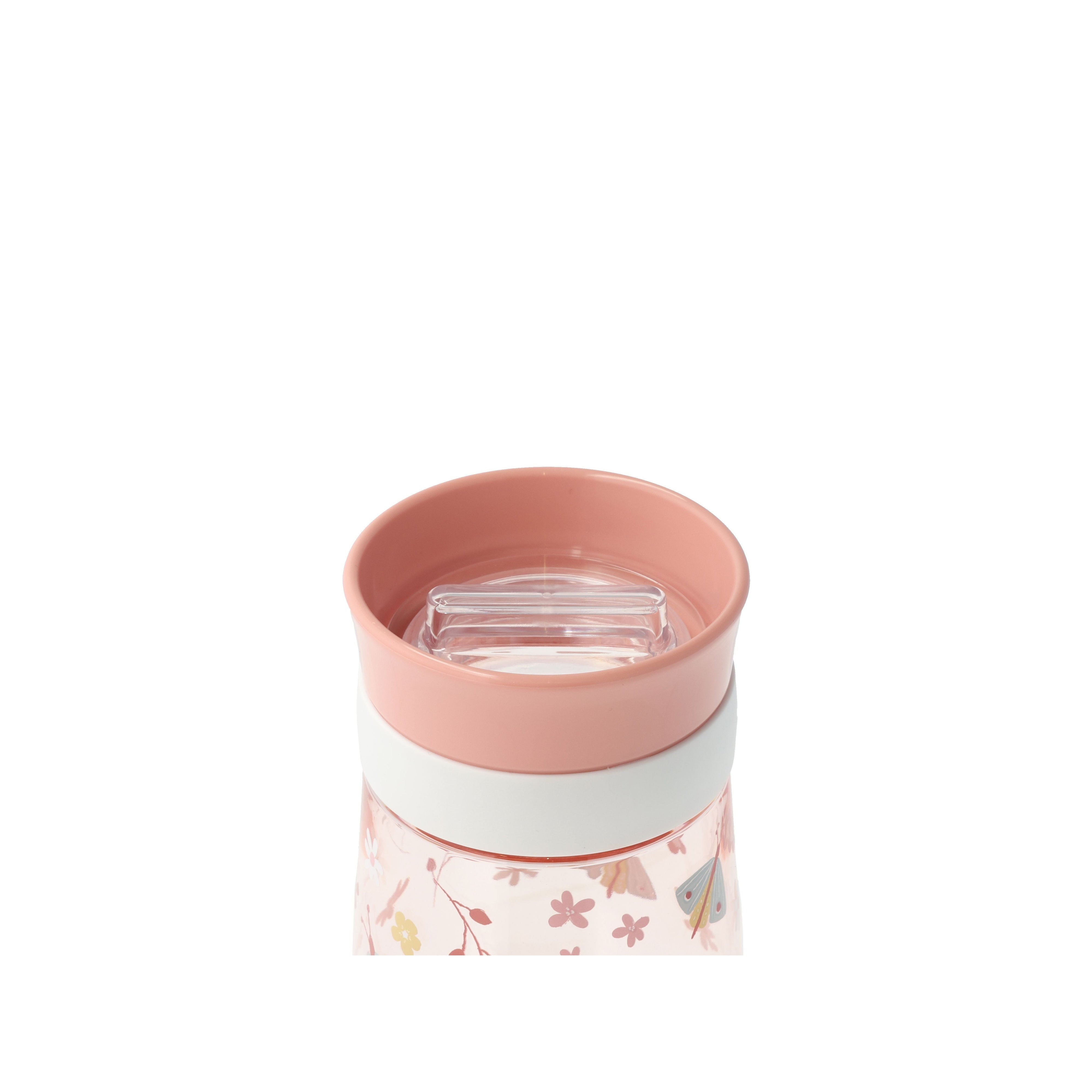 Mepal Mio Non Drip Baby Cup, květiny a motýly