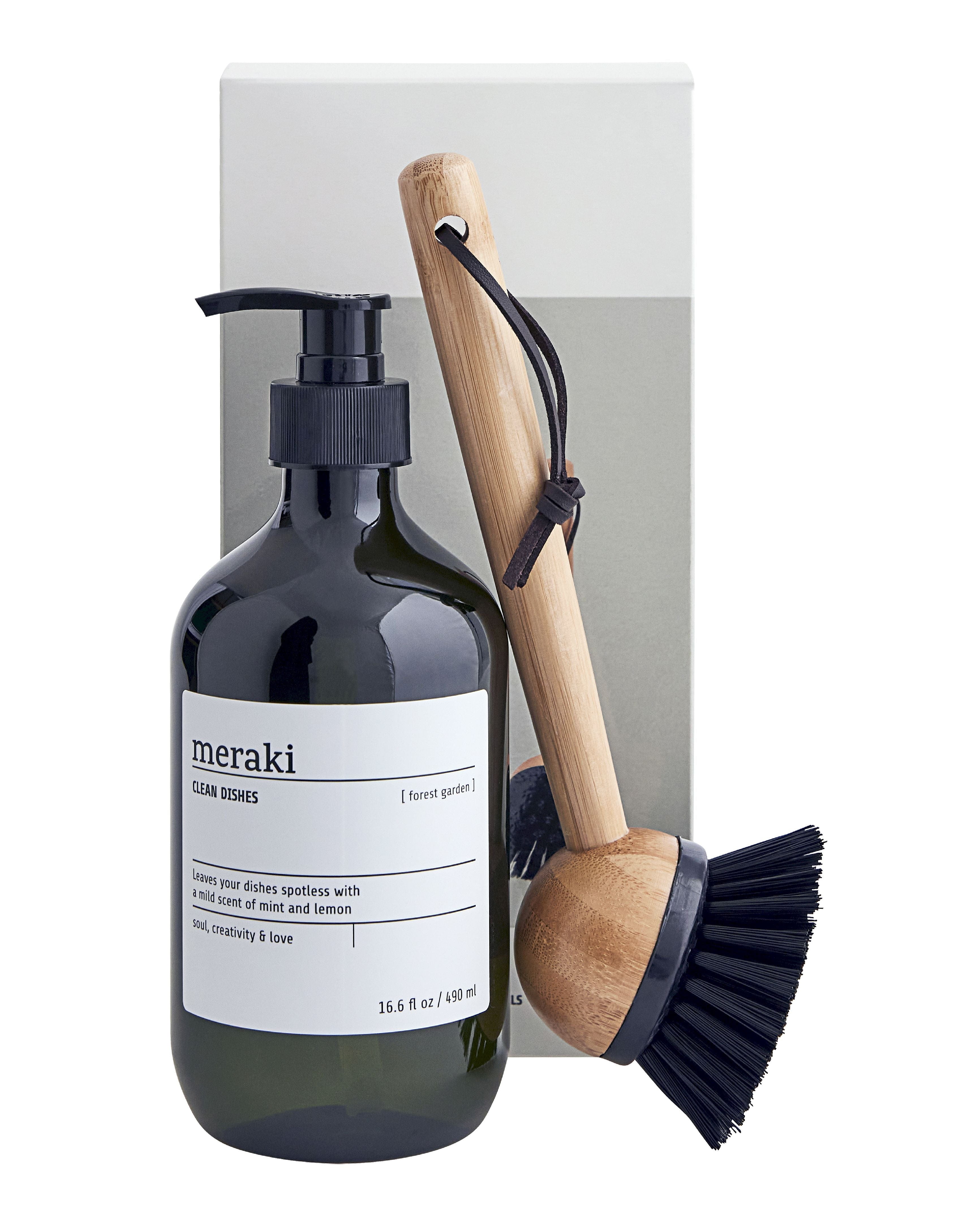 Meraki Mish Wash Essentials Gift Box 490 ml, Forest Garden
