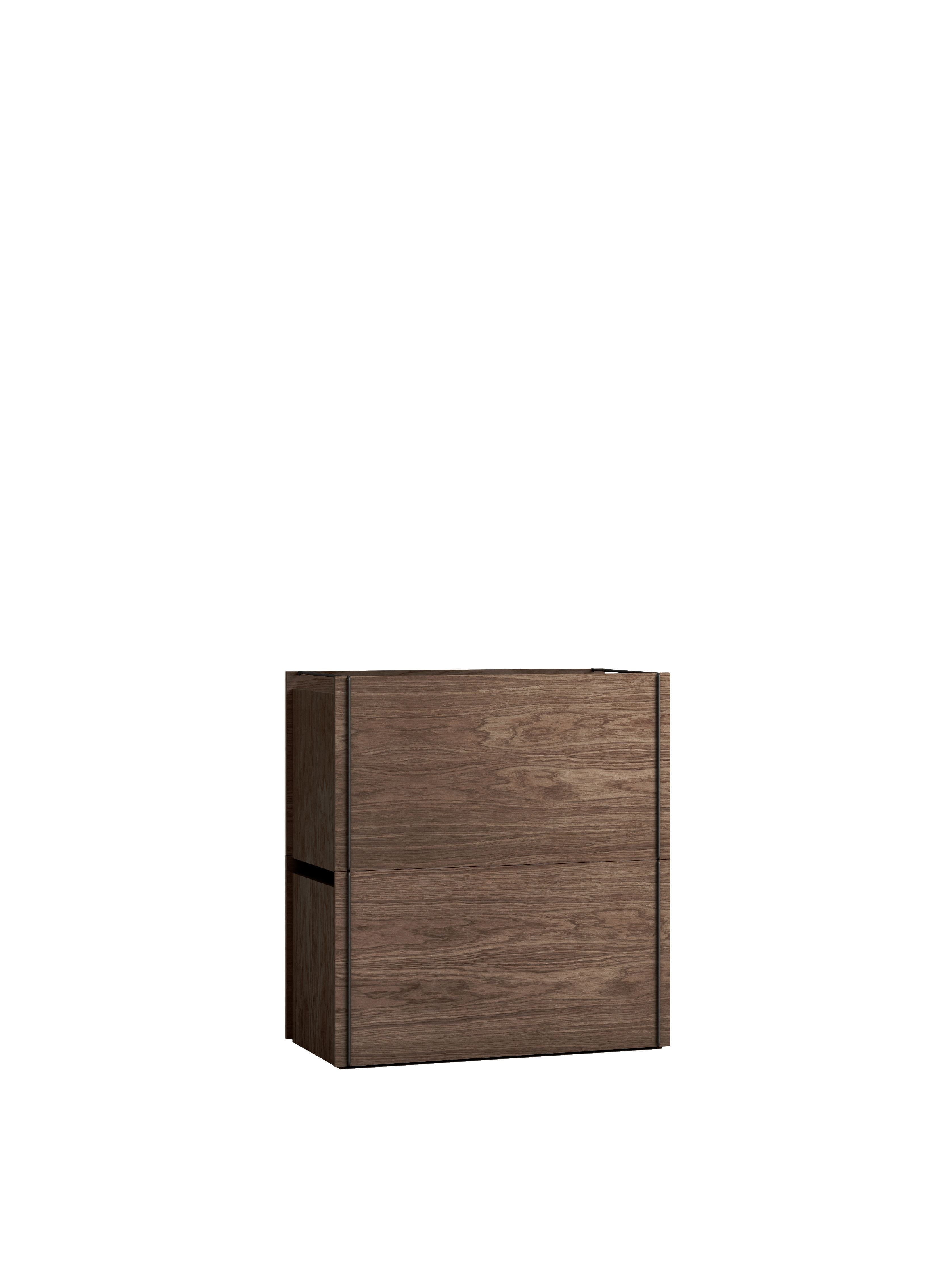 Moebe Storage Box, uzený dub/černá