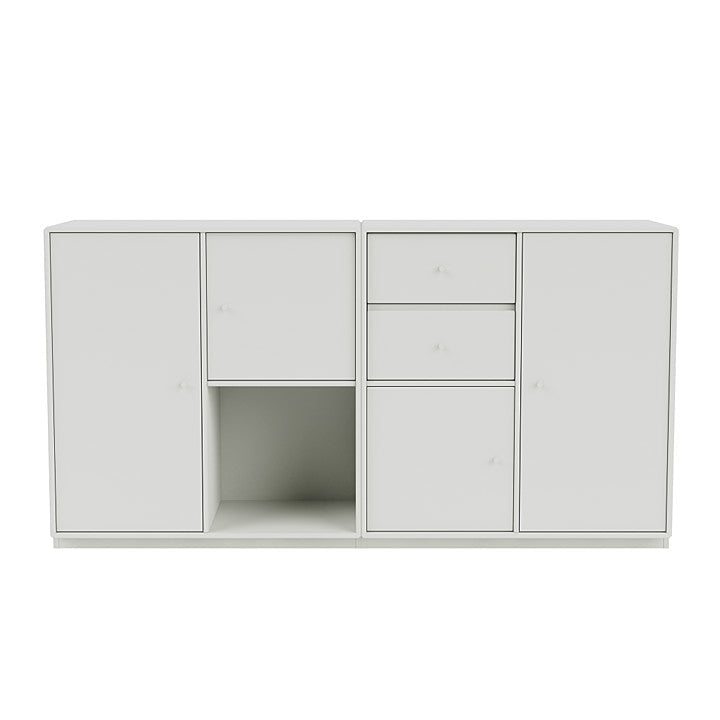 Montana Couple Sideboard With 3 Cm Plinth, Nordic White