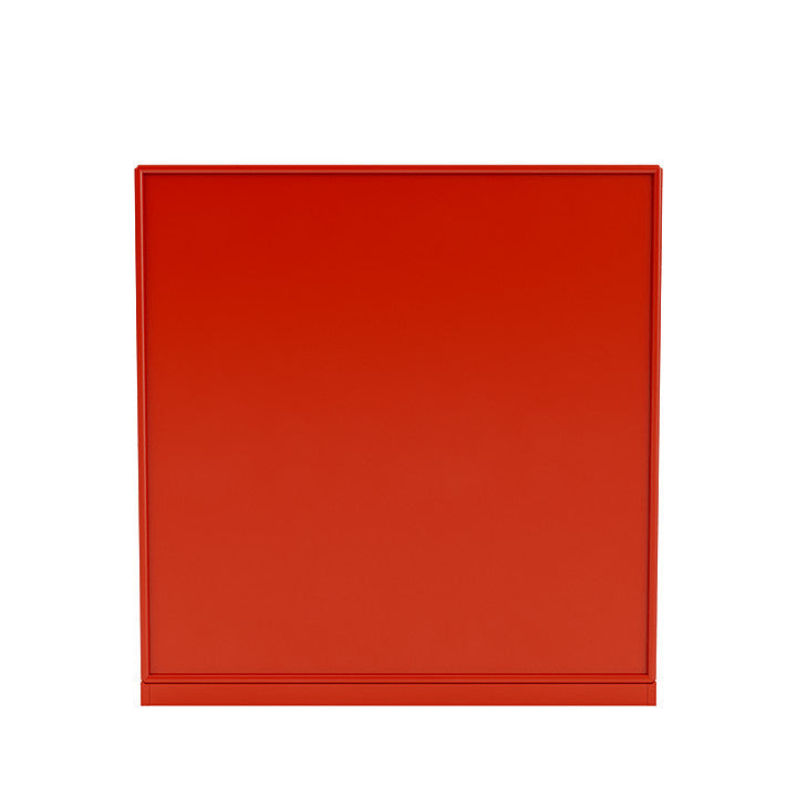 Montana krycí kabinet s 3 cm soklu, Rosehip Red