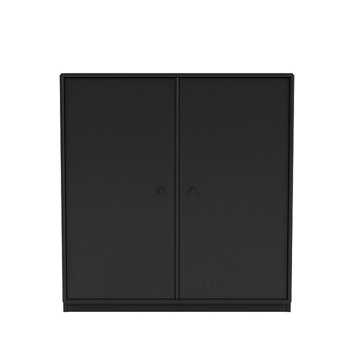 Montana Cover Cabinet With 3 Cm Plinth, Black