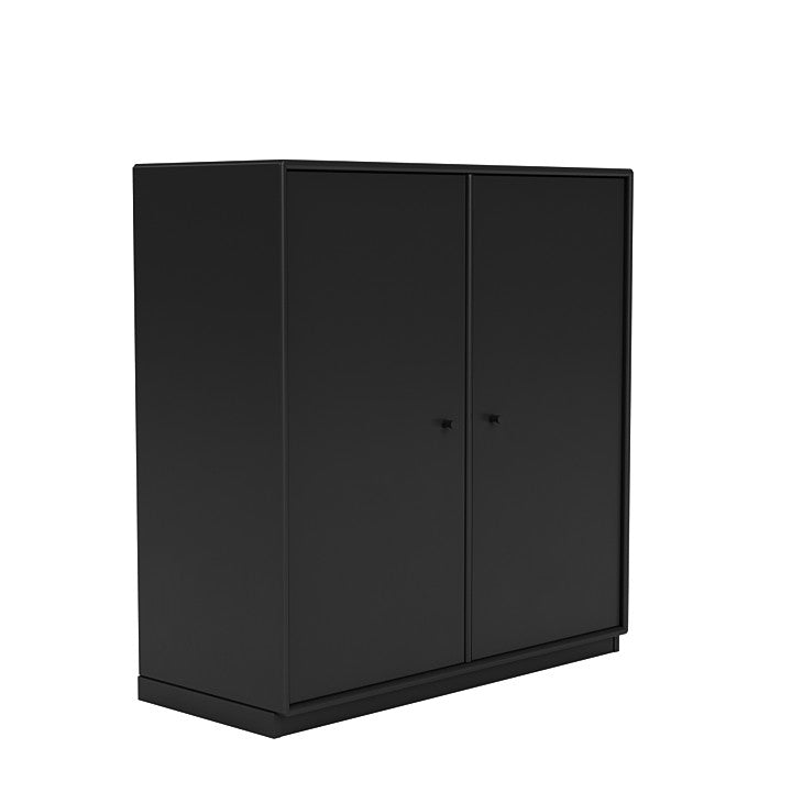 Montana krycí kabinet s 3 cm soklu, černá