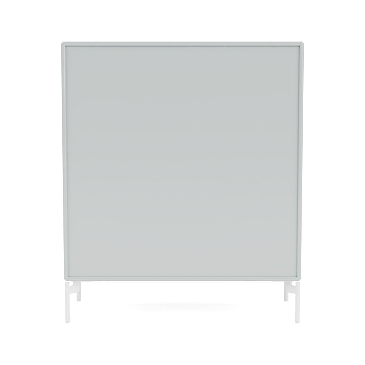 Montana Cover Cabinet With Legs, Oyster/Snow White