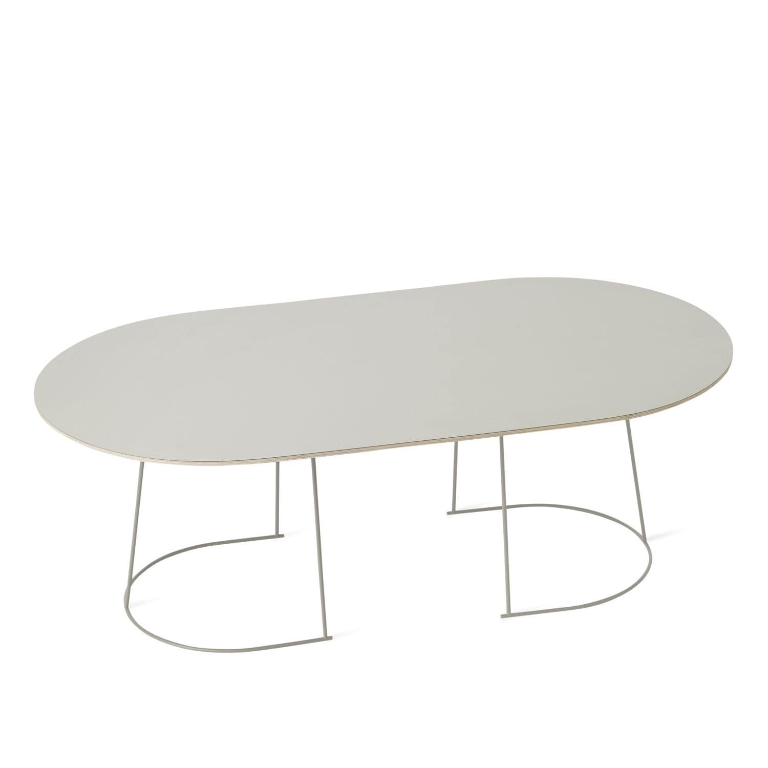 Muuto vzdušný konferenční stolek 120x65 cm, šedá