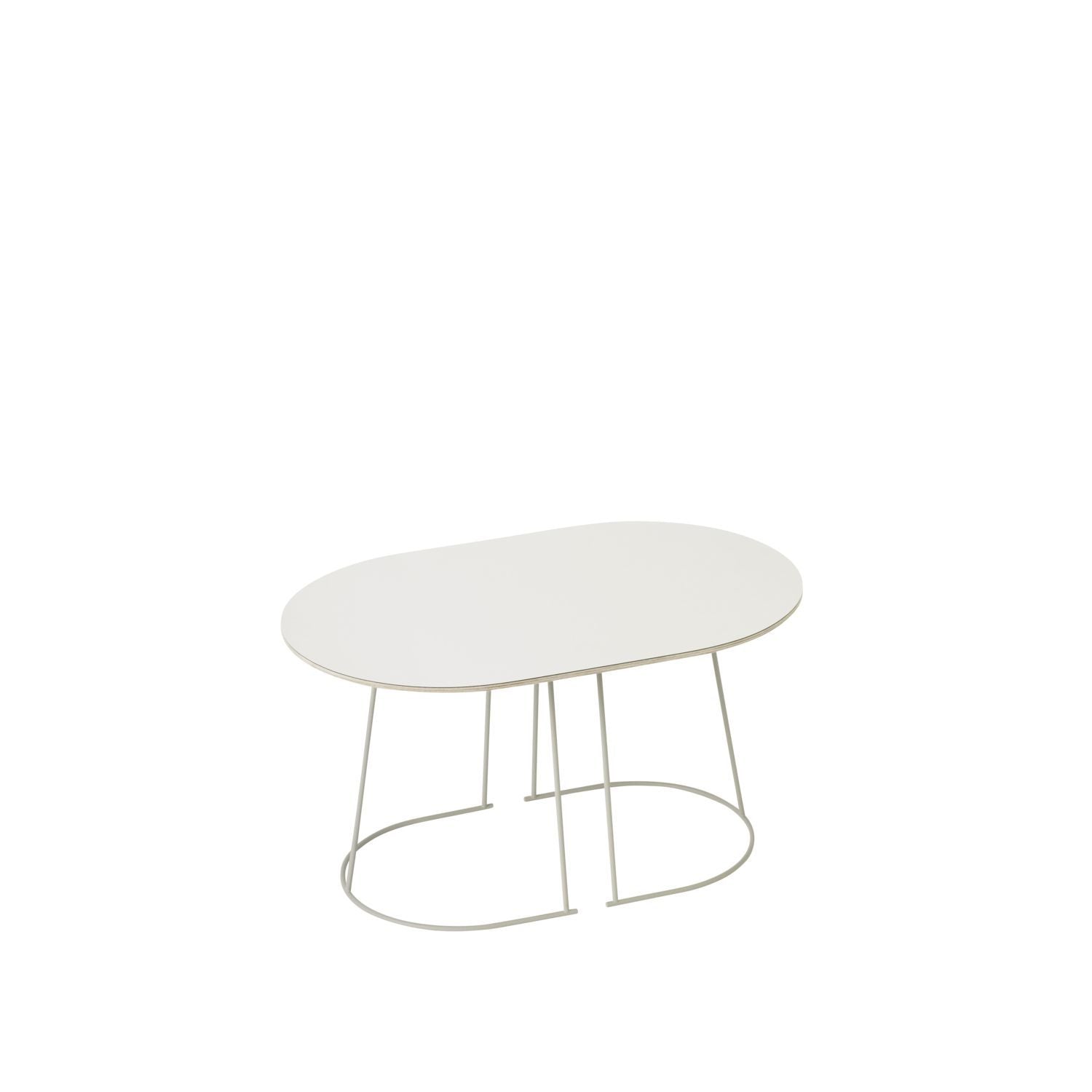 MUUTO AIRY CONFEFACE TABLE 68 X44 cm, z bílé