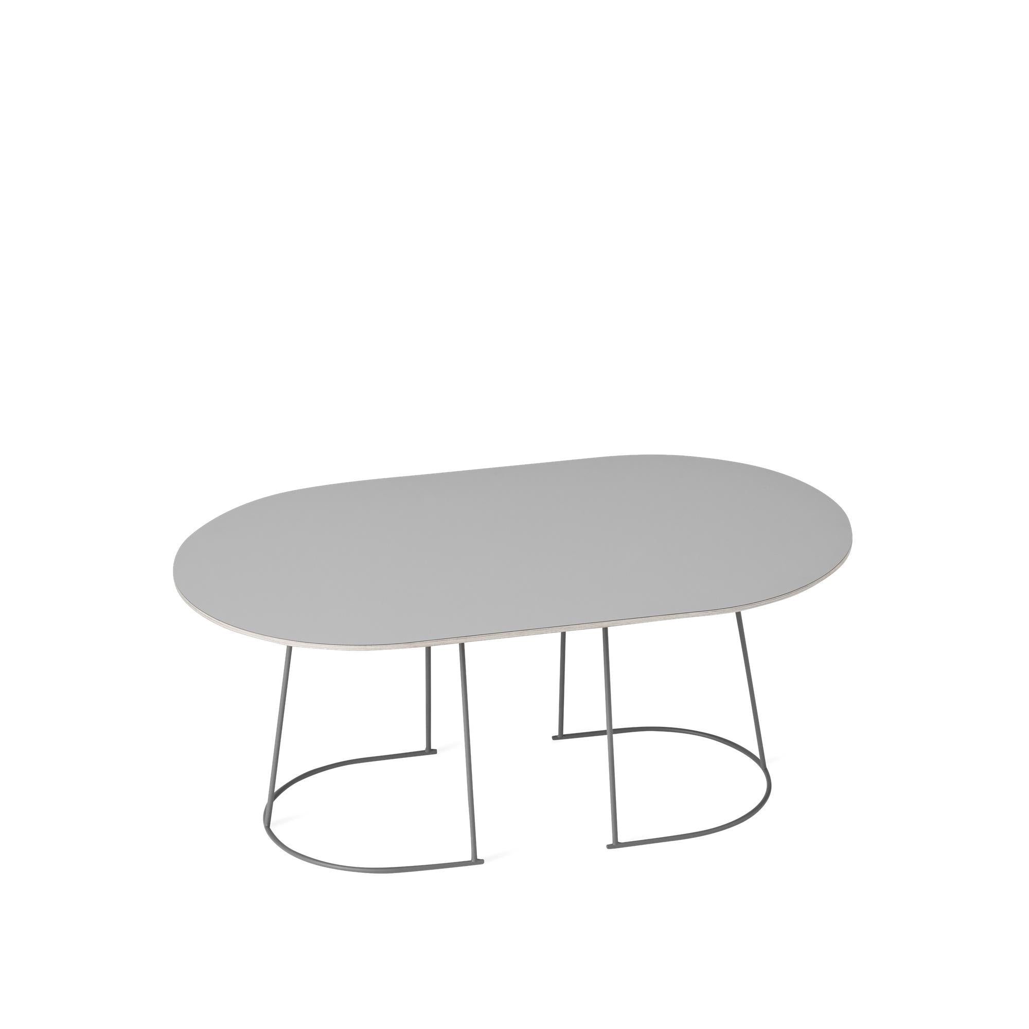 Muuto vzdušný konferenční stolek 88 x51 cm, šedá