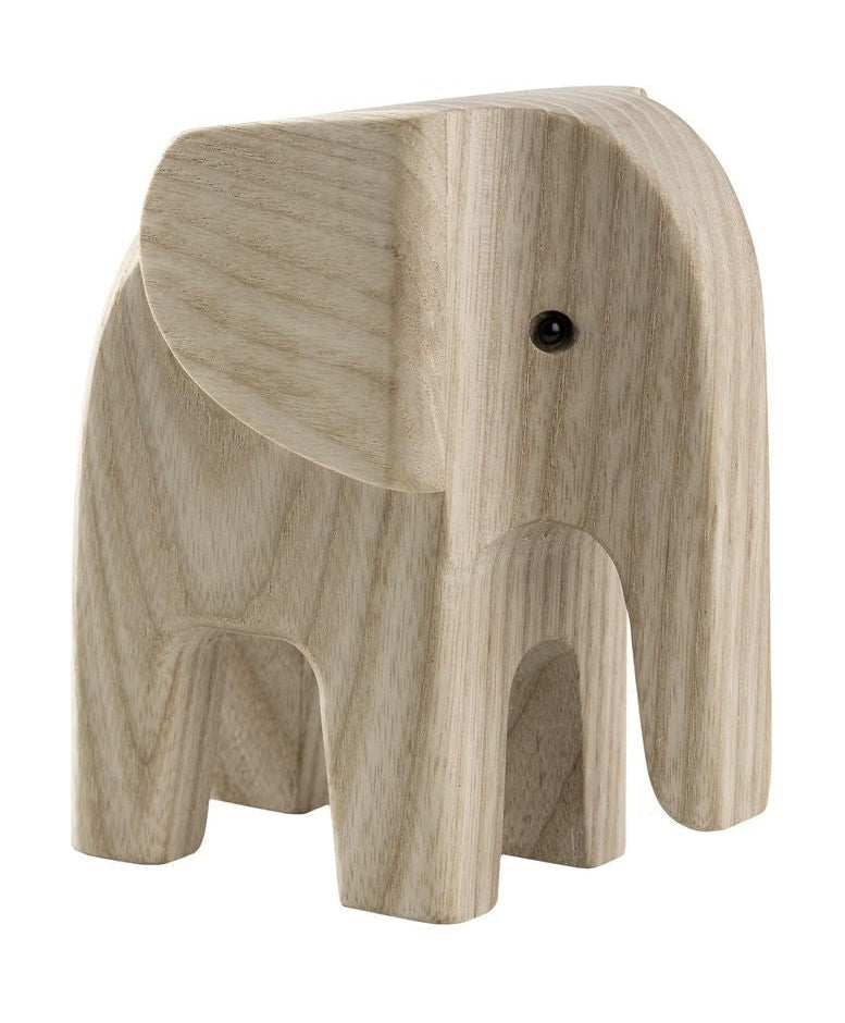 Novoform design dítě slona dekorativní postava, přírodní popel