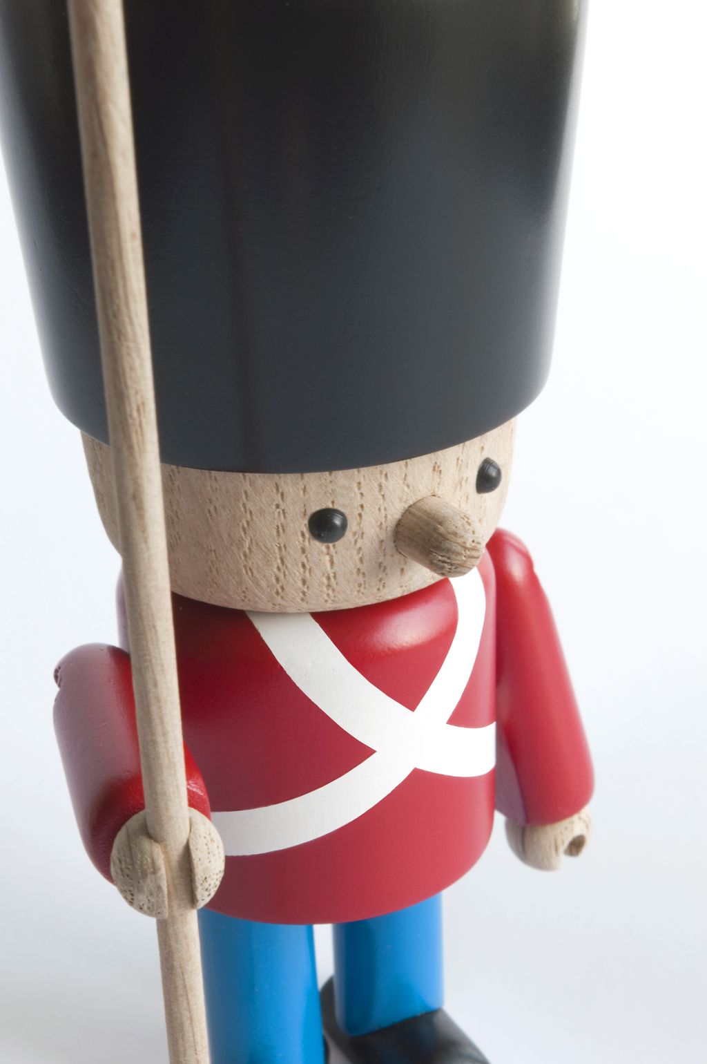 Novoform design dánská královská stráž Dekorativní postava, červená uniforma