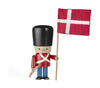 Novoform design dánská královská stráž Dekorativní postava, červená uniforma