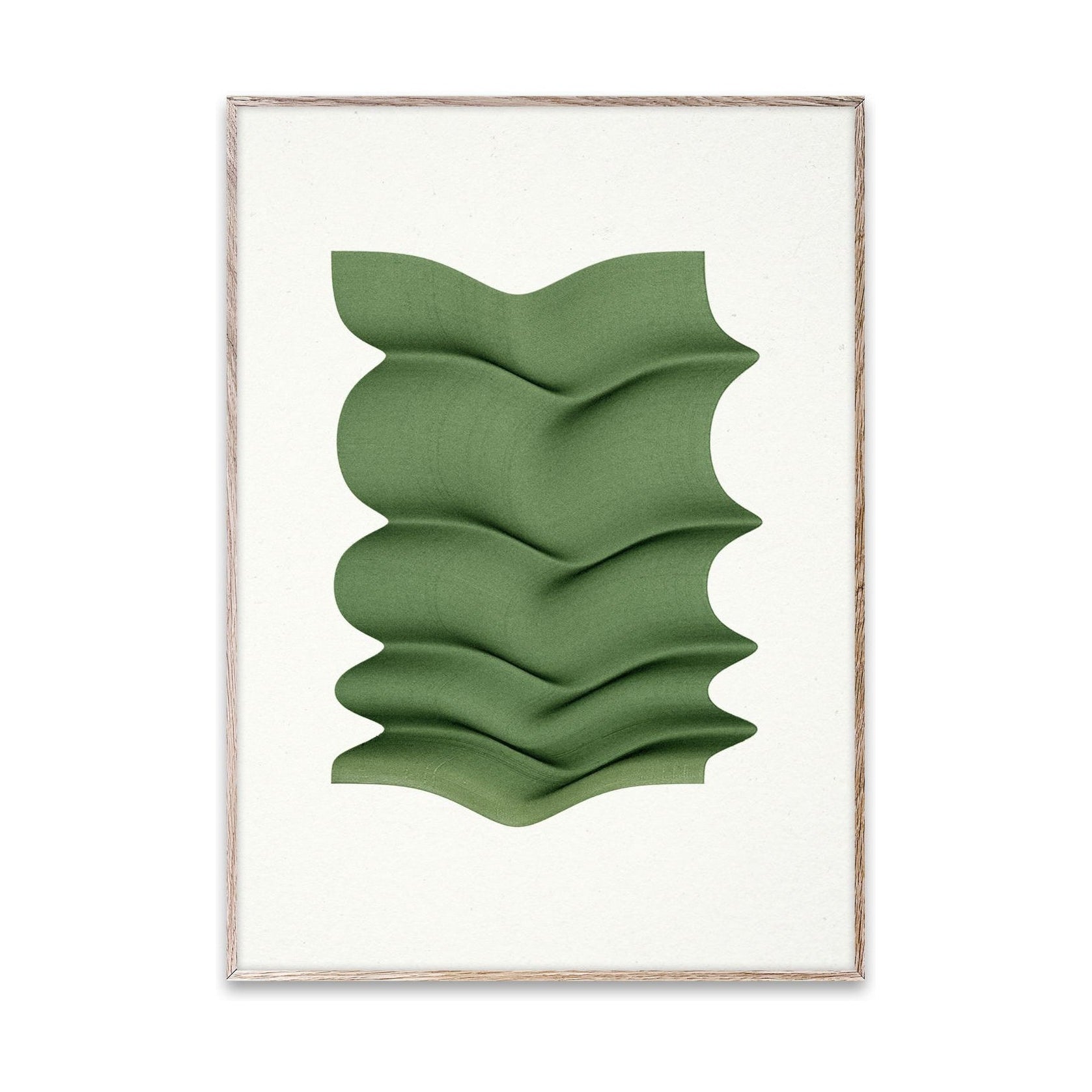 Paper Collective Green Fold plakát, 50x70 cm