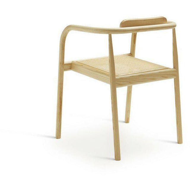 Počkejte prosím na sezení Ahmova židle Ash, dřevo