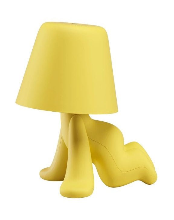 Qeeboo sladká bratři stolní lampa Ron, žlutá